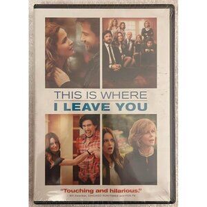 This Is Where I Leave You (DVD, 2014, Widescreen) - New